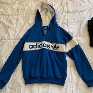 Adidas quarter zip hoodie